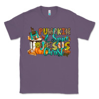 Lavender Pumpkin spice and Jesus Christ Classic Tee - RanaPortraitStore