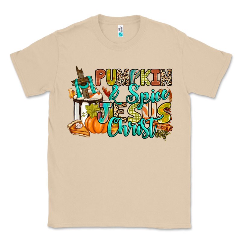 Pumpkin Spice And Jesus Christ Classic Tee by RanaPortraitStore | Teevron