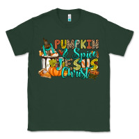 Sports Green Pumpkin spice and Jesus Christ Classic Tee - RanaPortraitStore