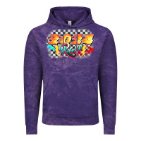 Cloud Purple Race 2024 Vintage Hoodie - CowGirlArtShop