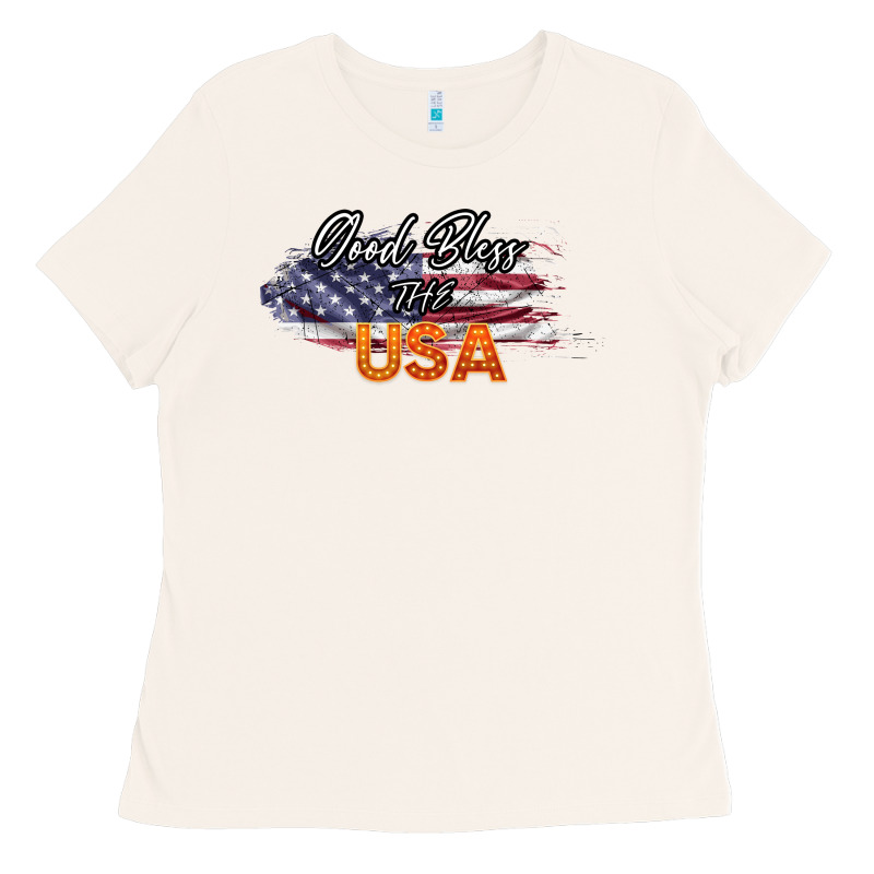 God Bless The Usa Ladies Tee by Bettercallsaul | Teevron