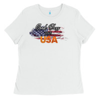 White God Bless The USA Ladies Tee - Bettercallsaul
