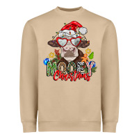 Mooey Christmas Heavyweight Sweatshirt | Teevron