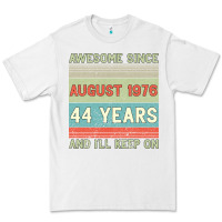 White awesome since august 1976 44 years and i ll keep on Premium Tee - Bettercallsaul