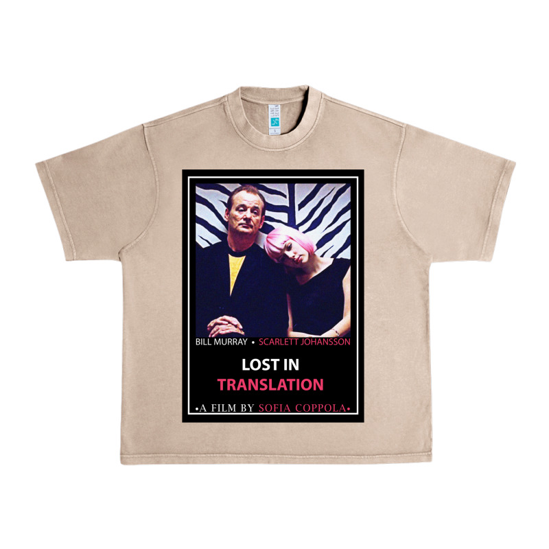 Lost In Translation Poster Gift Urban Heavy Tee by trangStudio | Teevron