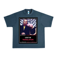Midnight Navy Lost in Translation Poster GIFT Urban Heavy Tee - trangStudio