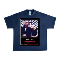 Navy Lost in Translation Poster GIFT Urban Heavy Tee - trangStudio