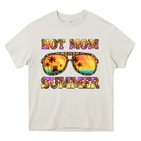 Cream hot mom summer Heavy Core Tee - BarkalooDesign