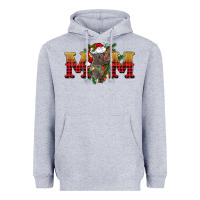 Heather Grey Christmas koala mom Heavyweight Hoodie - BarkalooDesign