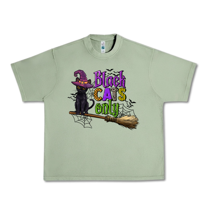Black Cats Only Urban Heavy Tee by CowGirlArtShop | Teevron