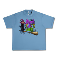 Pebble Blue black cats only Urban Heavy Tee - CowGirlArtShop
