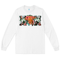 White Cow Mom Long Sleeve Tee - Jasminsmagicworld
