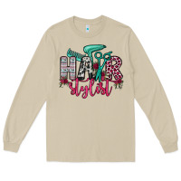 Mushroom hair stylist Long Sleeve Tee - OliviaCreatesArt