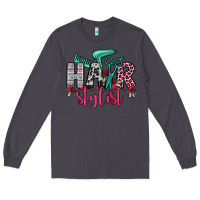 Smoke hair stylist Long Sleeve Tee - OliviaCreatesArt
