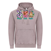 Vintage Zinc Peace love Easter Day Vintage Hoodie - HowdyJamesFarm