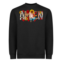 Black amen Heavyweight Sweatshirt - RacoonDesign