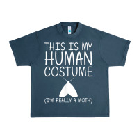 Midnight Navy moth easy halloween human costume insect owlet diy gift t shirt Urban Heavy Tee - trangStudio