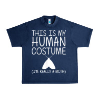 Navy moth easy halloween human costume insect owlet diy gift t shirt Urban Heavy Tee - trangStudio
