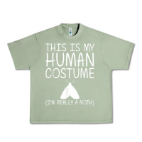 Oil Green moth easy halloween human costume insect owlet diy gift t shirt Urban Heavy Tee - trangStudio