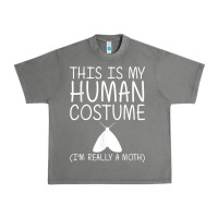 Moth Easy Halloween Human Costume Insect Owlet Diy Gift T Shirt Urban Heavy Tee | Teevron
