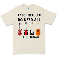 Bone Yes I Really Do Need All These Guitars Premium Tee - Bettercallsaul