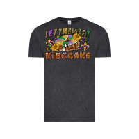 Vintage Black let them eat king cake Vintage Tee - CowGirlArtShop