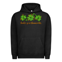 Pigment Black shake your shamrocks Urban Hoodie - AdoDesignShop