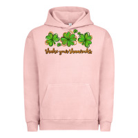 Pigment Salmon shake your shamrocks Urban Hoodie - AdoDesignShop