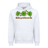 White shake your shamrocks Urban Hoodie - AdoDesignShop