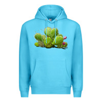 Desert Prickly Pear Cactus Premium Hoodie | Teevron