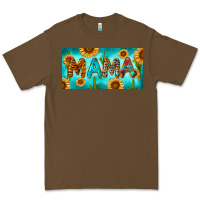 Cacao western mama with sunflowers and cactus Premium Tee - RanaPortraitStore