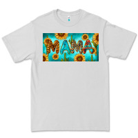 Dove Grey western mama with sunflowers and cactus Premium Tee - RanaPortraitStore