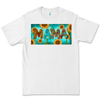 White western mama with sunflowers and cactus Premium Tee - RanaPortraitStore