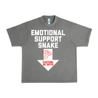 Tornado Mens Crude Humor Inappropriate Emotional Support Snake Halloween Urban Heavy Tee - trangStudio