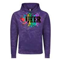 Cloud Purple Queer Vintage Hoodie - CowGirlArtShop