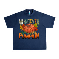 Navy whatever spices your pumpkin Urban Heavy Tee - CowGirlArtShop