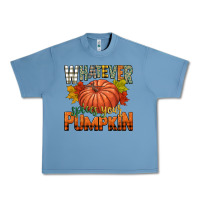 Pebble Blue whatever spices your pumpkin Urban Heavy Tee - CowGirlArtShop