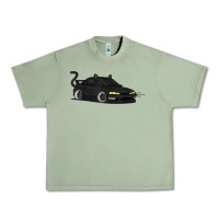 Oil Green spooky halloween jdm s14 silvia 240sx black cat illustrated t shirt Urban Heavy Tee - trangStudio
