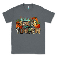 Charcoal Heather Whatever spices your pumpkin Fall Classic Tee - NancyCooperArtShop