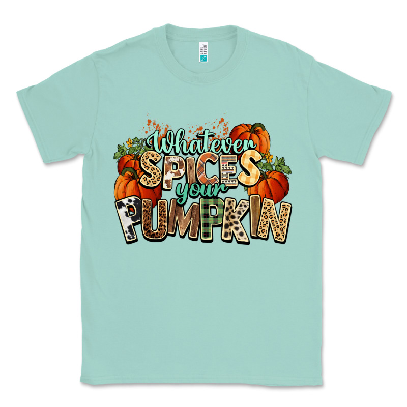 Whatever Spices Your Pumpkin Fall Classic Tee by NancyCooperArtShop | Teevron