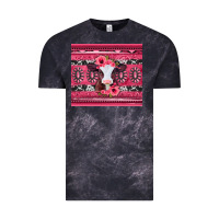 Cloud Black pink gemstone baby calf western valentines day Vintage Tee - Jasminsmagicworld