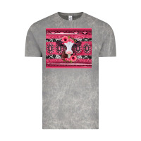 Cloud Rock pink gemstone baby calf western valentines day Vintage Tee - Jasminsmagicworld