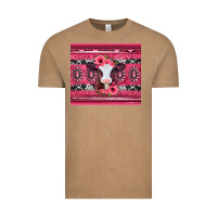 Vintage Coffee pink gemstone baby calf western valentines day Vintage Tee - Jasminsmagicworld