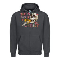 Smoke Tacos Never Broke My Heart Zipper Hoodie - CowhideDigitalArt
