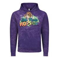Cloud Purple Little mister hops a lot Easter day Vintage Hoodie - HowdyJamesFarm