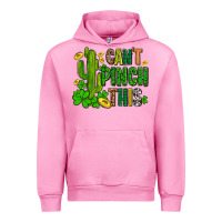 Fuchsia Pink cant pinch this with clovers Urban Hoodie - AdoDesignShop