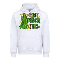 White cant pinch this with clovers Urban Hoodie - AdoDesignShop
