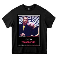 Black Lost in Translation Poster GIFT Heavy Core Tee - trangStudio