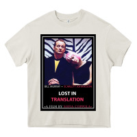 Cream Lost in Translation Poster GIFT Heavy Core Tee - trangStudio