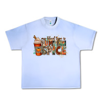 Grape Ice my blood type is pumpkin spice Urban Heavy Tee - CowGirlArtShop